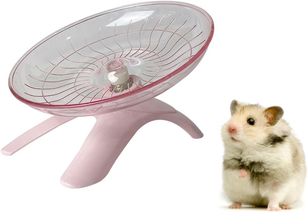 Stil Loopwiel voor Hamster en Kleine Dieren met Steunframe