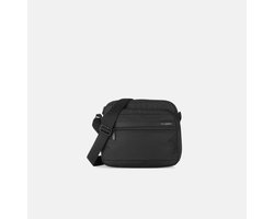 Hedgren METRO Crossbodytas met meerdere compartimenten en RFID-bescherming – Waterafstotend – Lichtgewicht – Zwart
