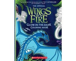 Wings of Fire- Wings of Fire Glow-in-the-Dark Coloring Book
