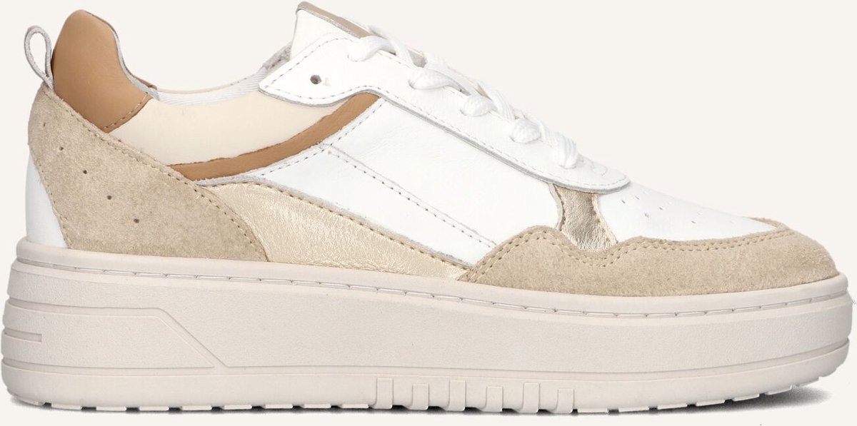 BLASZ Anemone-09 Sneakers - Leer - Dames - Beige - Maat 43