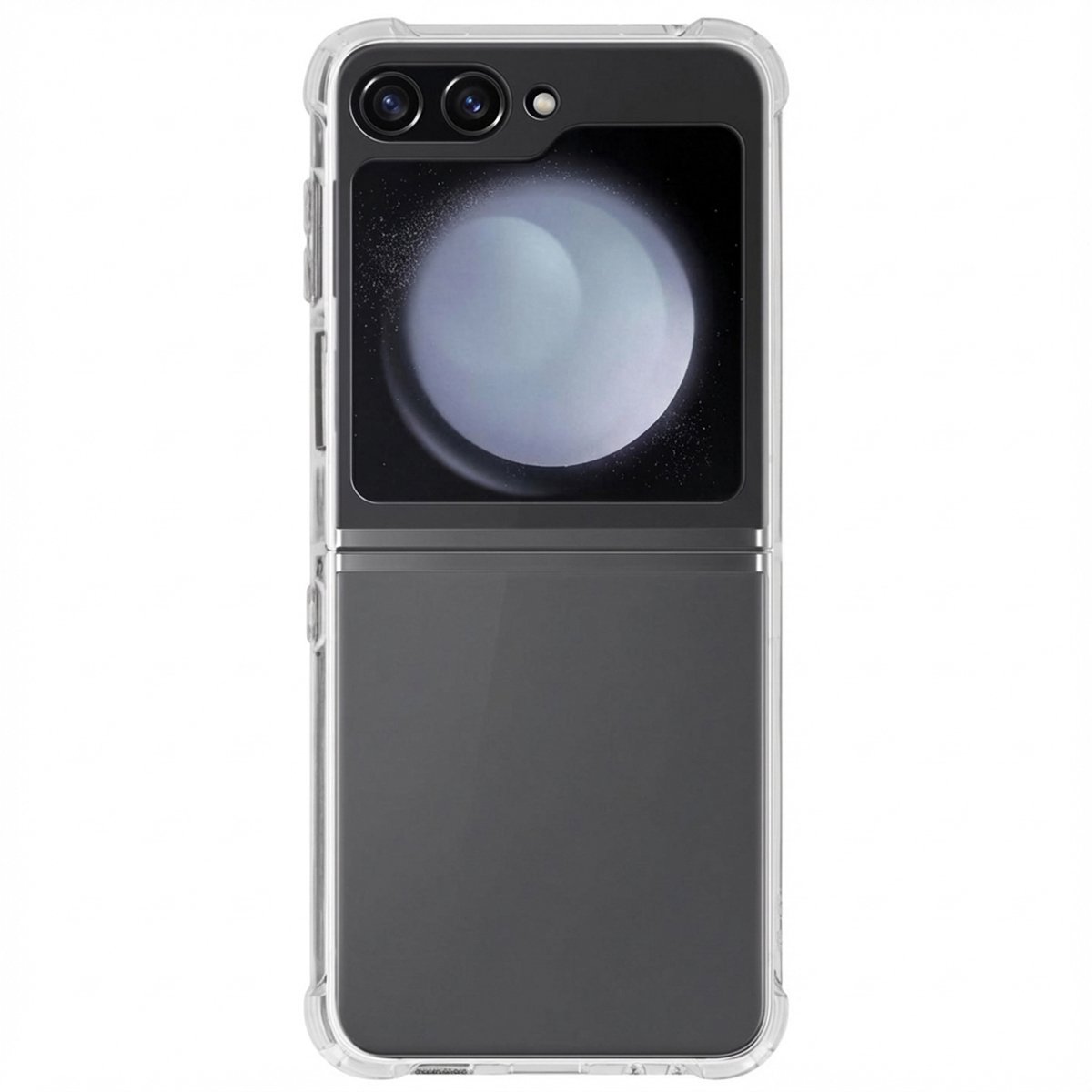 imoshion Hoesje - Geschikt voor Samsung Galaxy Z Flip 5 - Shockproof Case - Transparant