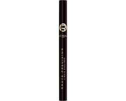 L'Oréal Paris Haute Precision Eyeliner - Brun Leather - 0,01mm Veerkrachtige Felt Tip - Bruin