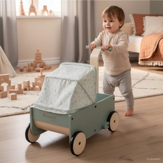 hauck Learn to Walk Dolls- 2-in-1 loopstoeltje en poppenwagen - Dolls van Merkloos — afbeelding 4