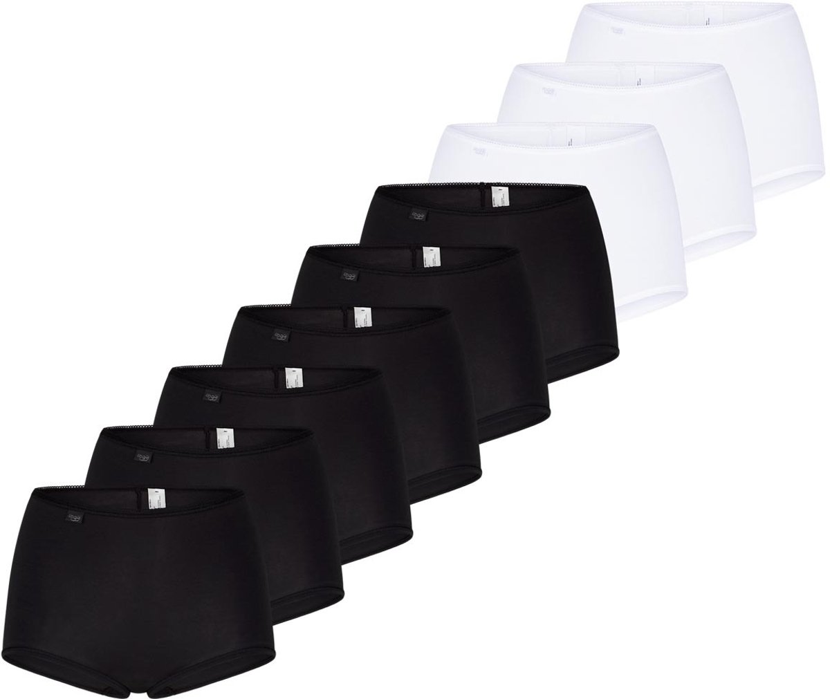 sloggi Dames maxi slip 9 pack 24/7 Cotton