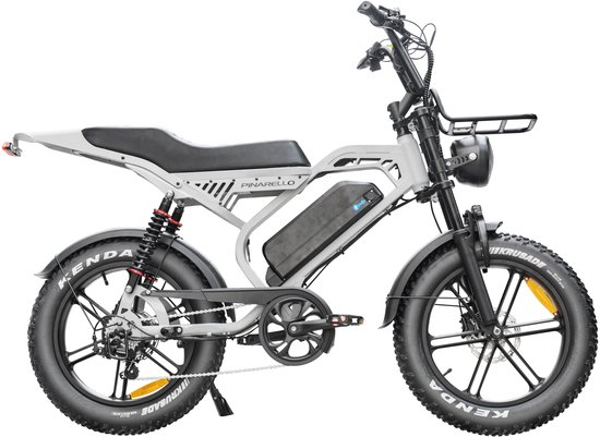 QmWheel S20 Pro elektrische fatbike 20×4 inch banden 250W motor 18.2Ah accu hydraulische schijfremmen