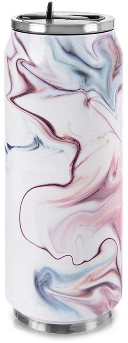 Orion - Thermosfles 500 ml - Roestvrij staal - Dubbele wand - Pastelkleur