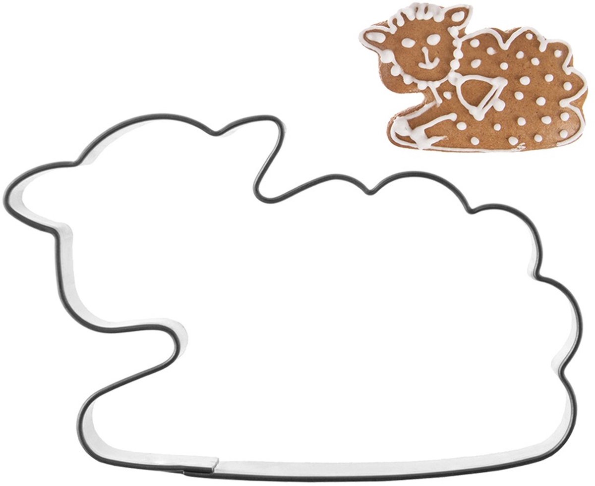 Orion - Roestvrijstalen Koekjesuitsteker - Barank - 6,5 cm
