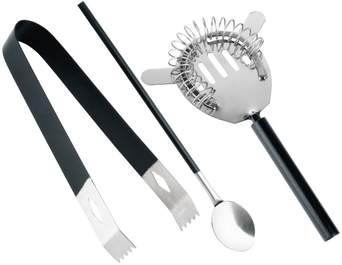 Cocktailshakerset - 5 delig - mat zwart — cadeau in Kookcadeaus - foto 7
