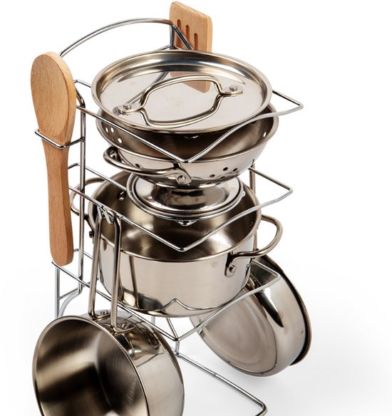 BigJigs Cooking Pot Rack van Bigjigs — afbeelding 3