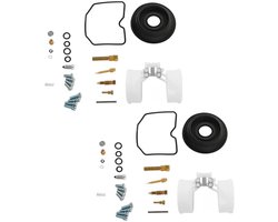 Motorcycle Carburetor Repair Kit, 2 Sets Carburetor Repair Kit Carburetor Parts For ER500 ER-5 1998-2005 T49