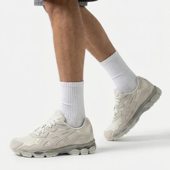 ASICS Gel-NYC - Unisexe - Gris crème - 44,5