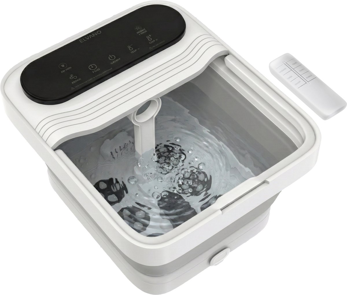 ELVANO Voetenbad - Voetenbaden - Automatische Voetenbad - 15L - Met Massage