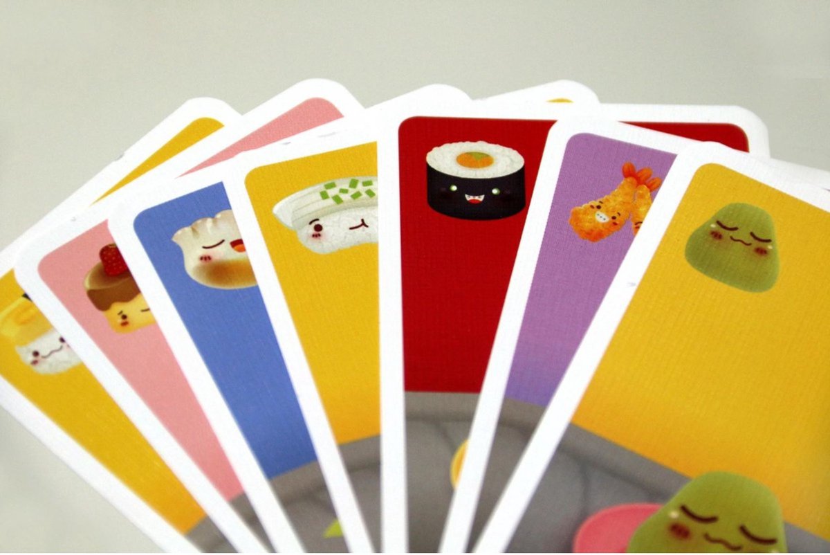 White Goblin Games Sushi Go Kaartspel - Drafting-spel in doosje thumbnail 6