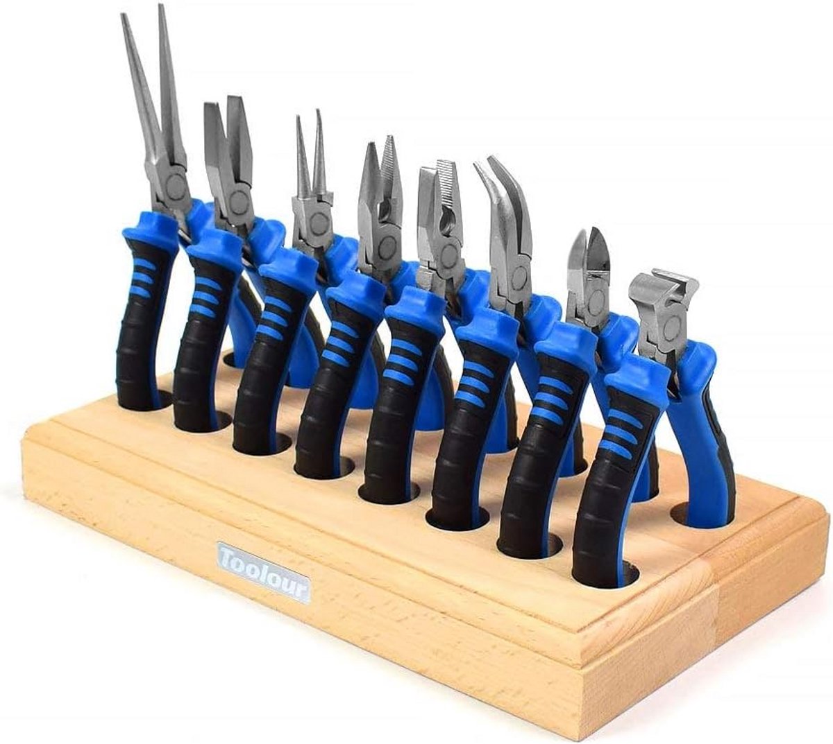 Tangenset 16-delig - Compleet gereedschap voor sieraden maken en repareren - Diagonaaltang, plat- en rondbektang, punttang, buigtang, pincetten, draadhulp