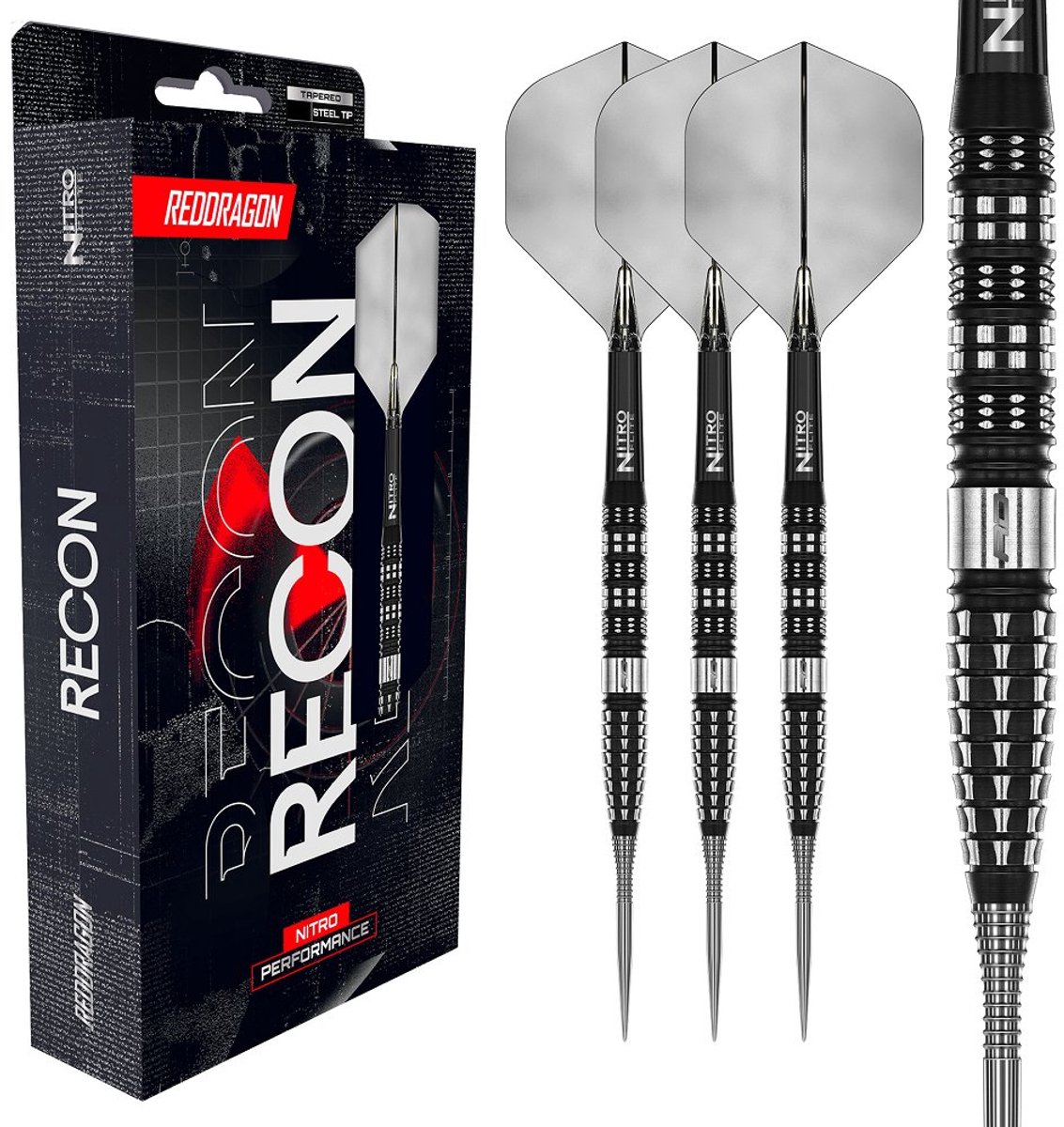 Red Dragon Recon Tapered 90% - Dartpijlen