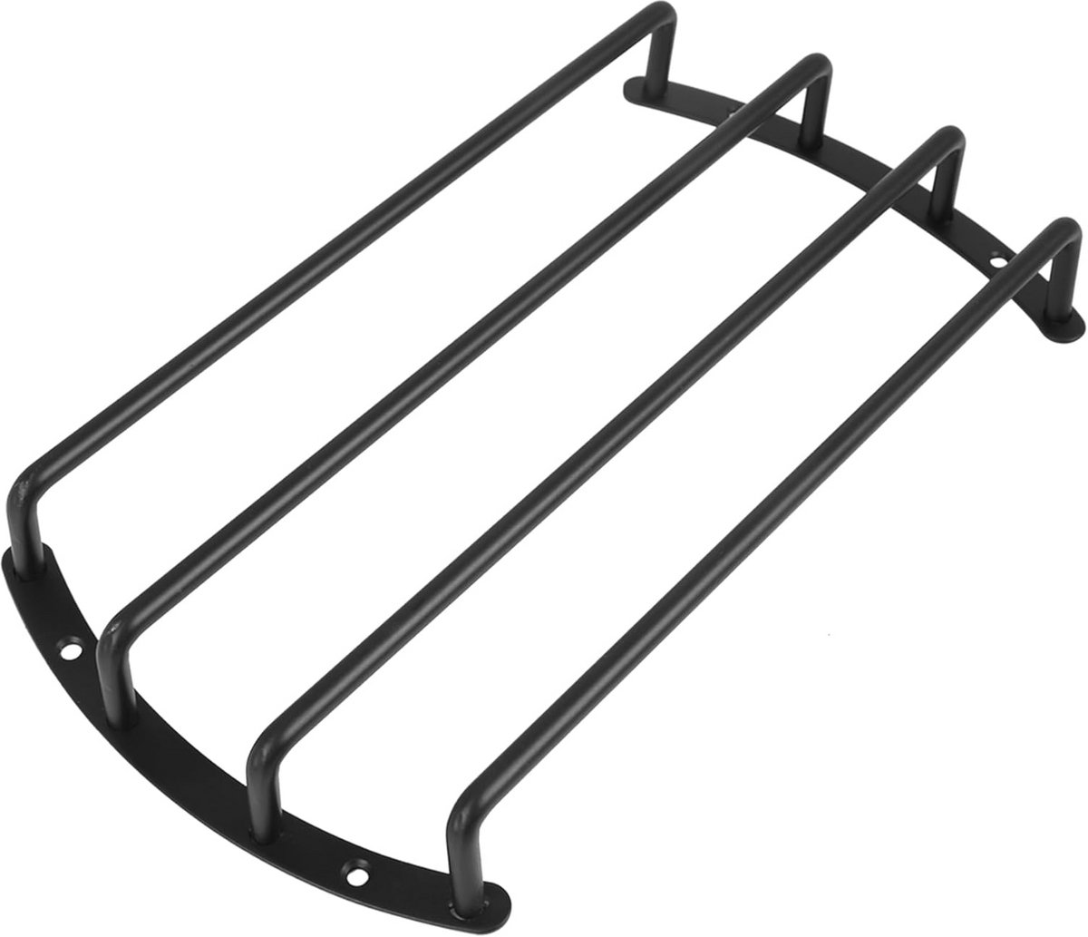 Metalen Auto Subwoofer Grill Cover 10 inch - Zwart