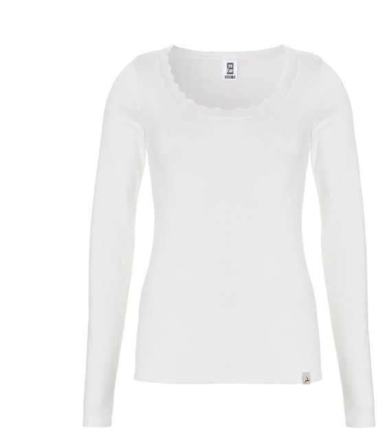 Ten Cate thermo long sleeve lace snow white voor Dames | Maat L — afbeelding 2