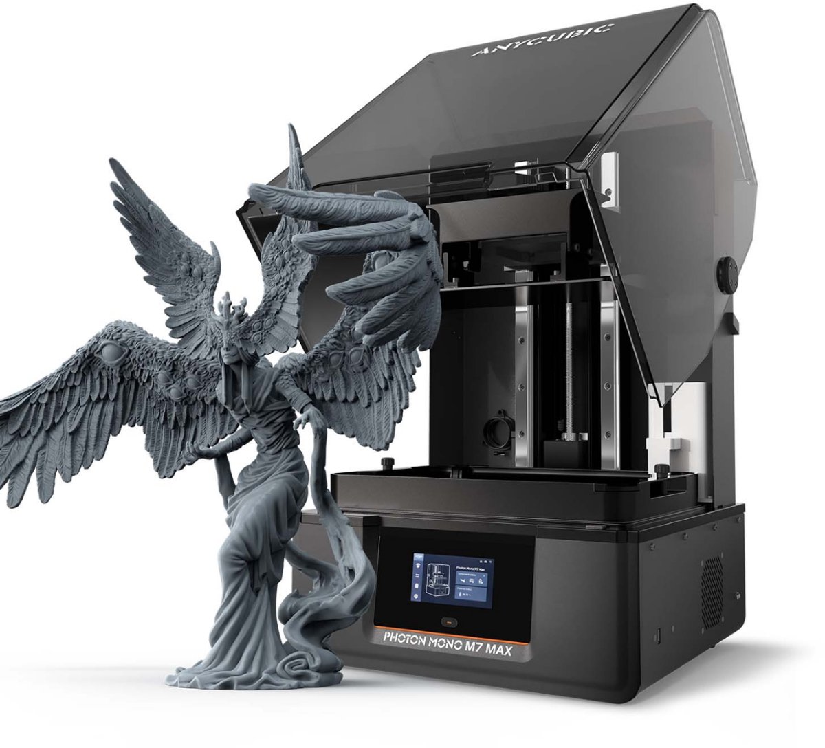 Anycubic Photon Mono M7 Pro 3D Printer – 14K Resolutie – Automatische Bed Leveling – 5× Sneller Printen – Auto-Fill Resin Systeem – Verwarmd Vat & Luchtfilter – Groot Printvolume – WiFi & App Bediening