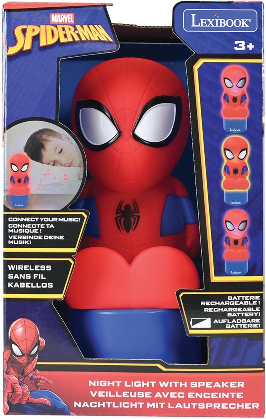 Spiderman nachtlampje bluetooth speaker van Merkloos — afbeelding 4