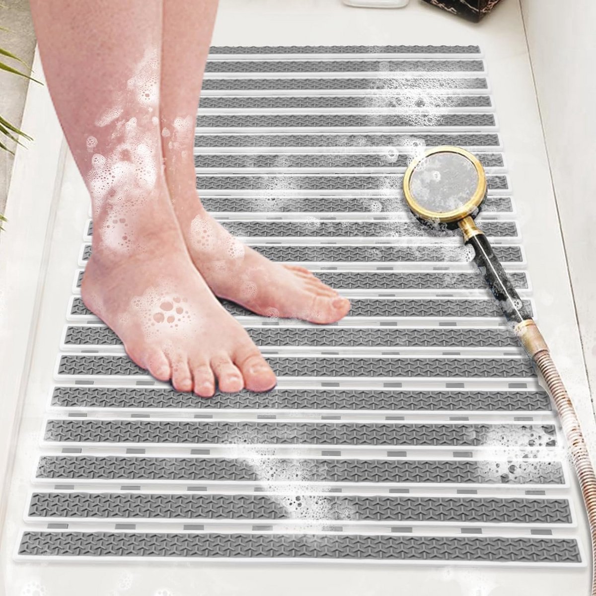 Antislip Badmat 70 x 40 cm - Douchemat voor Volwassenen en Kinderen