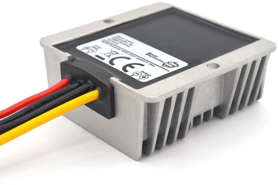 120W 12V 10A KFZ Netzadapter AC-DC Spannungswandler Stromwandler 200V 230V bis 240V auf 12V Zigarettenanzünder Netzteil Adapter für Kompressor Kühlbox, LED Lampen und Ventilatoren