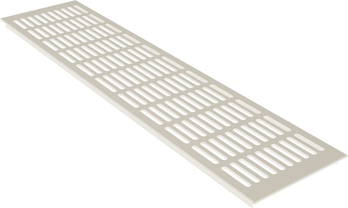 Aluminium Ventilatierooster 130 mm - Diverse Kleuren en Lengtes Beschikbaar