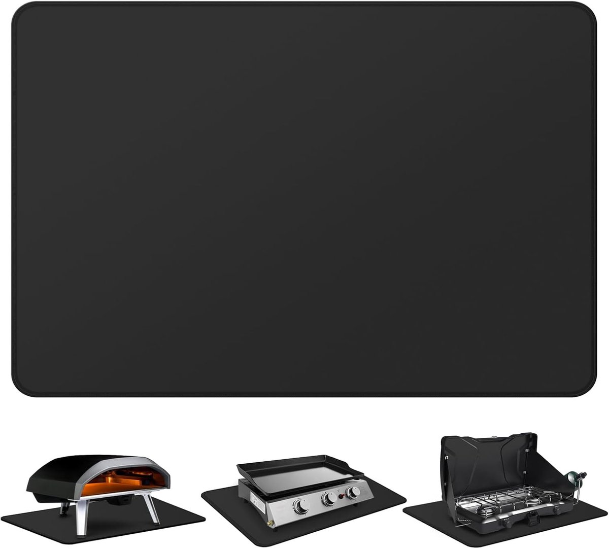 White-Label® Vuurvaste Mat - Hittebestendige Haardmat - Open Haard