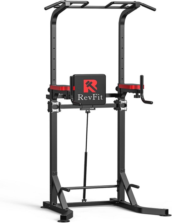 K-Sport: Stationaire outdoor optrekstang dipstation, weerbestendig krachtstation met pull-up