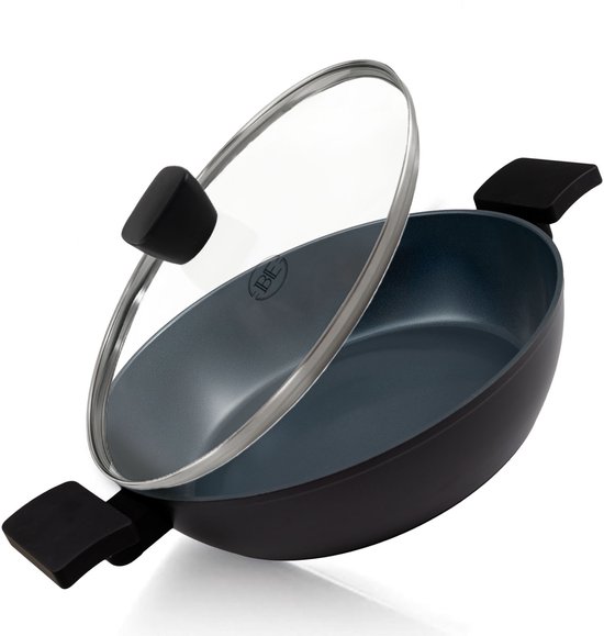 BE Living Hapjespan met Deksel – Ø 28 cm