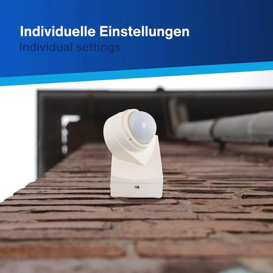 Oktaplex Jasy Capteur Crépusculaire Encastré Extérieur Et Intérieur Capteur De Lumière Ip65