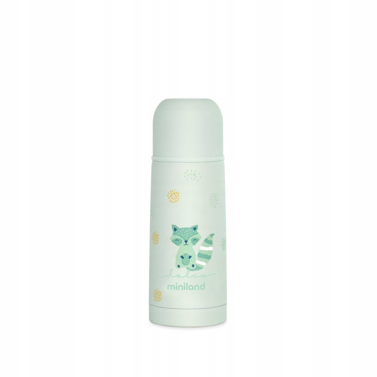 Miniland Dolce Thermos 350ml - Mintgroen, Roestvrij Staal