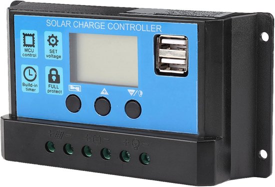 MPPT Solar Laadregelaar 24V 100A - Hoogwaardige Zonnepaneel Laadcontroller voor Auto