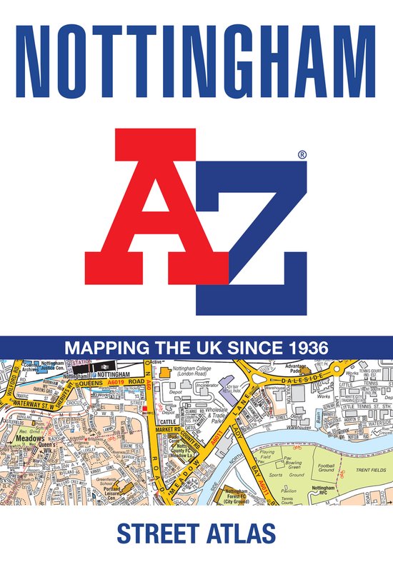 Nottingham A-Z Street Atlas - cover
