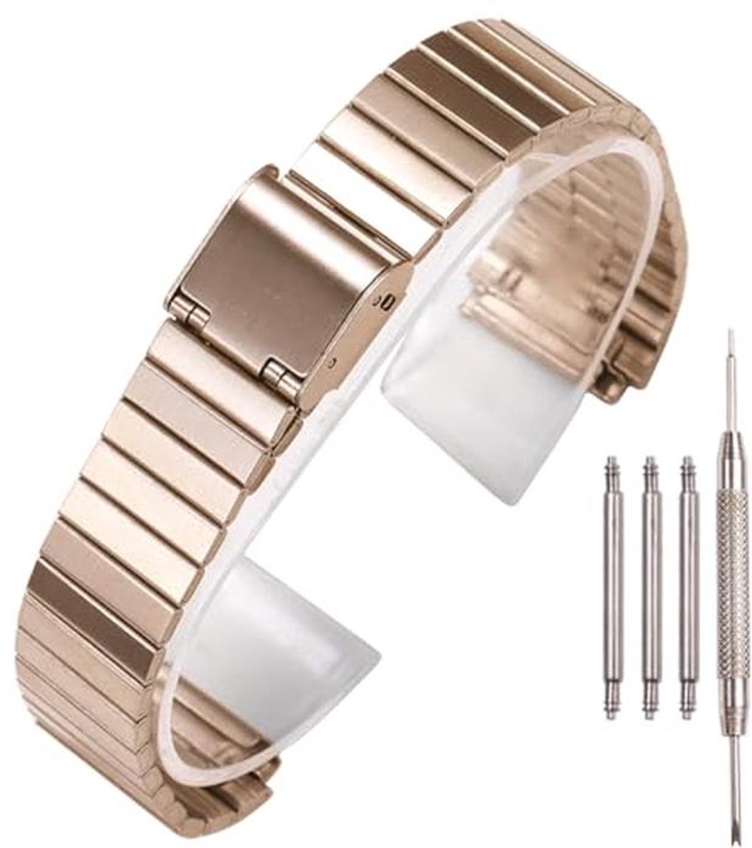 18mm RVS Vervangende Horlogeband voor Diverse Horloge Modellen