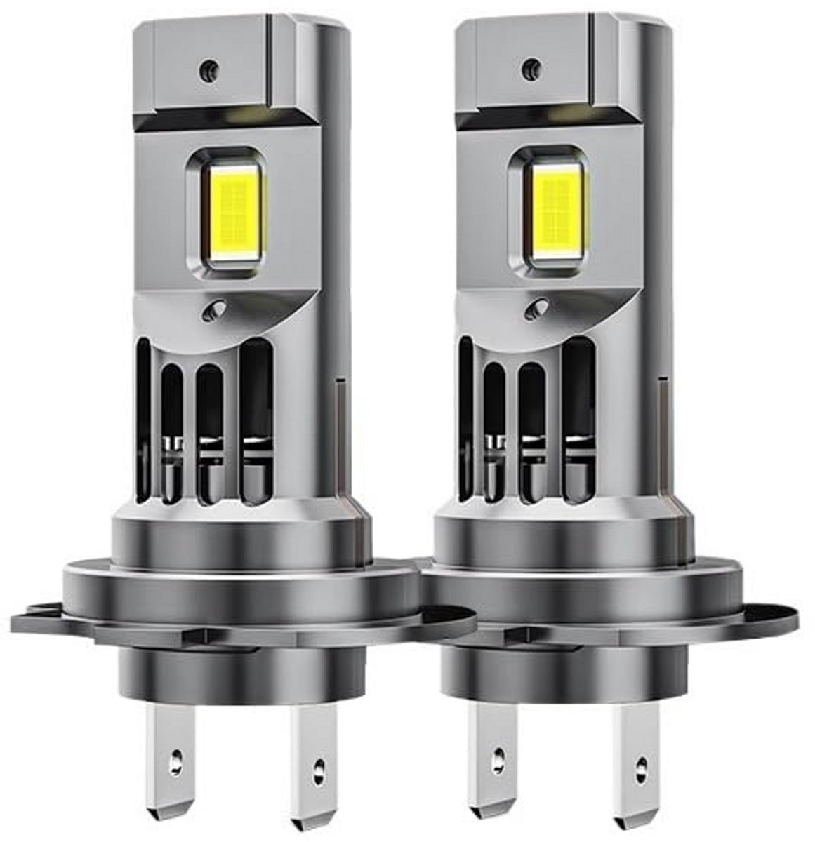 H4 H7 LED Koplampen 300W 6000K Turbo Verlichting 30000LM Draadloze Mini Lampen met Ventilator