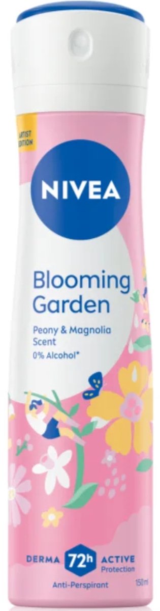Nivea Deospray – Blooming Garden 150 ml