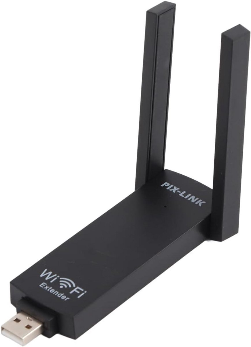Draadloze WiFi Signaal Extender met Dual Antenne - 300M Bereik