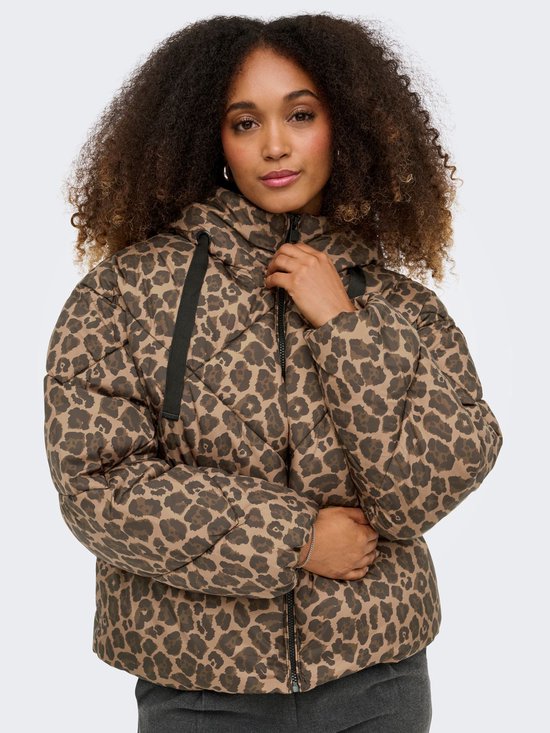 ONLY Dames Onlhelen Korte Puffer Jacket CC OTW, Zwart, M, Zwart, M