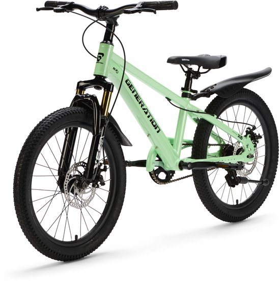 Generation X6 20 inch Mintgroen - Kinderfiets met Spatborden van Generation — afbeelding 2