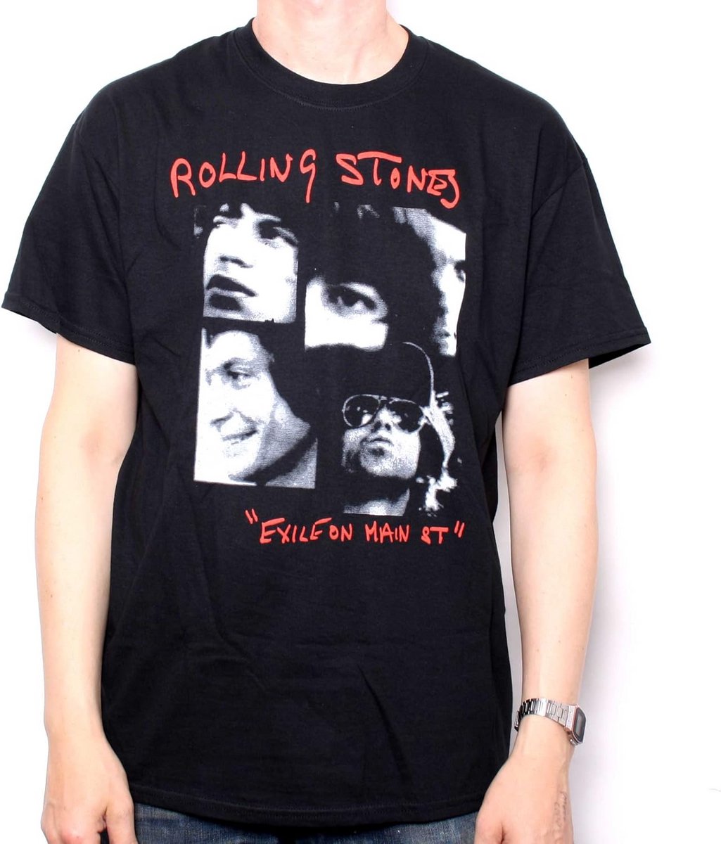 T-shirt met Exile on Main Street ontwerp en foto