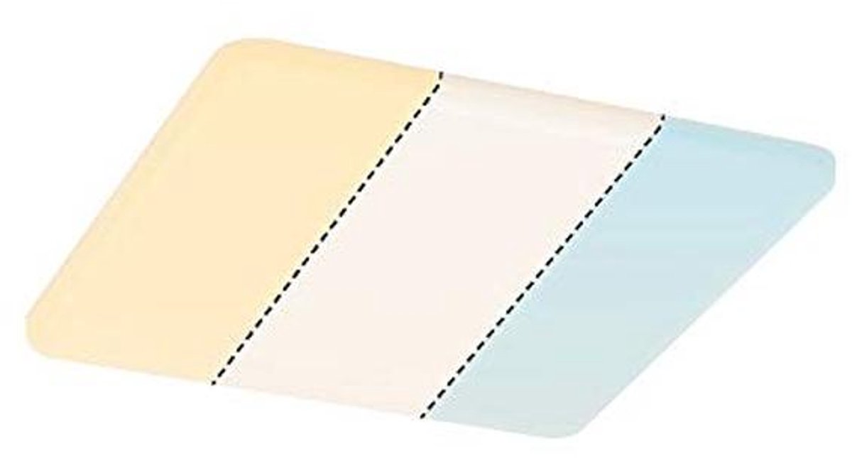 LED Inbouwpaneel Warmwit 3000K 215x215mm - Hoekig Design voor Badkamer en Ruimtes met Vocht