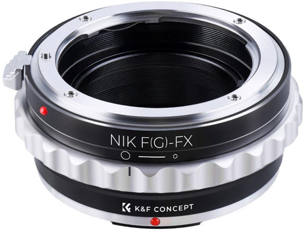 K&F Nikon G/F/AI/AIS/D Adapterring kompatibel mit Fuji X