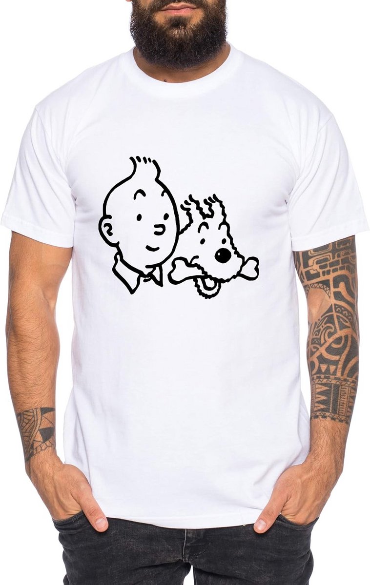 Grappig Fun Shirt voor Heren met Originele Print - Trendy T-Shirt