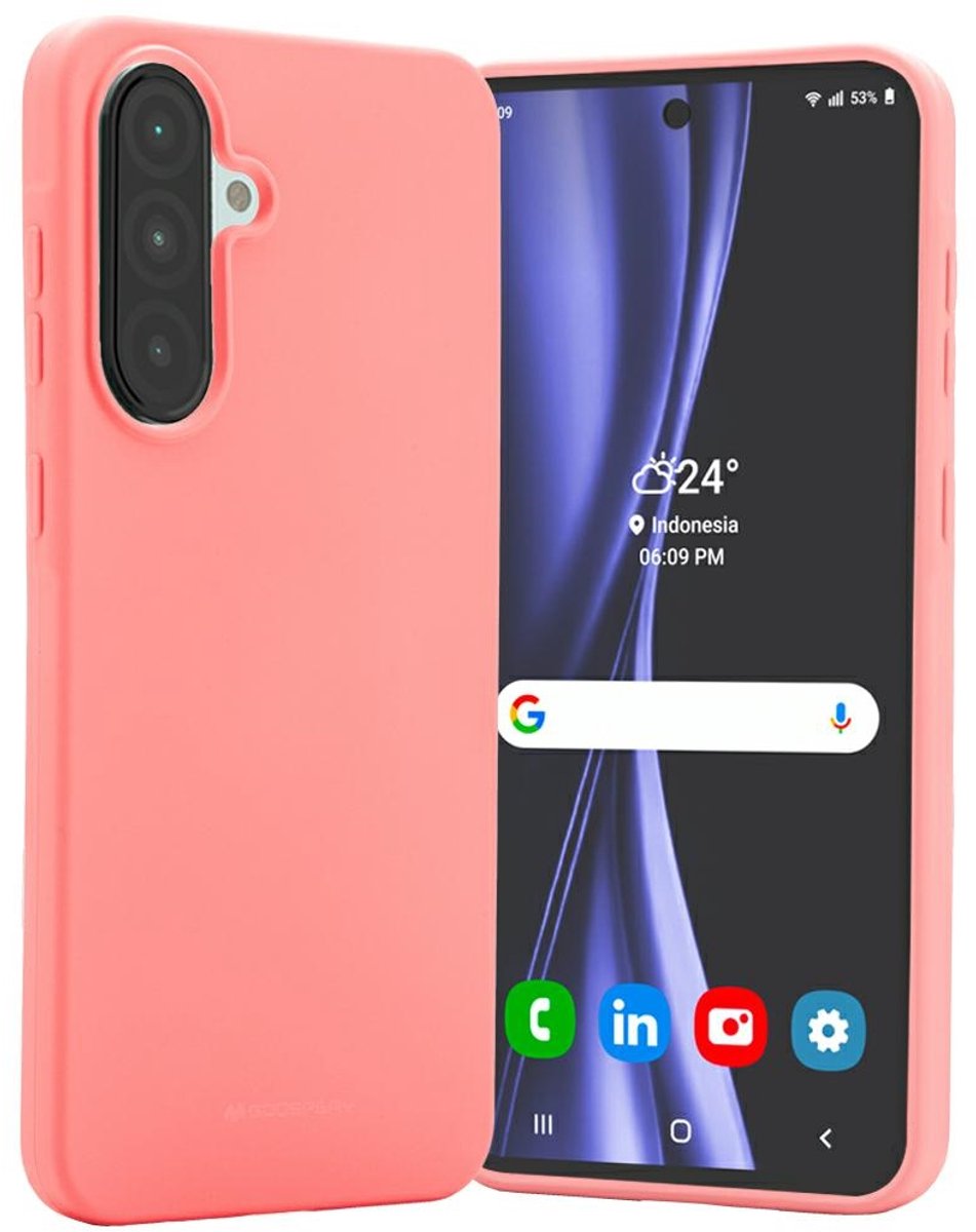 Mercury Soft Case Voor Samsung Galaxy A36 Beschermhoes