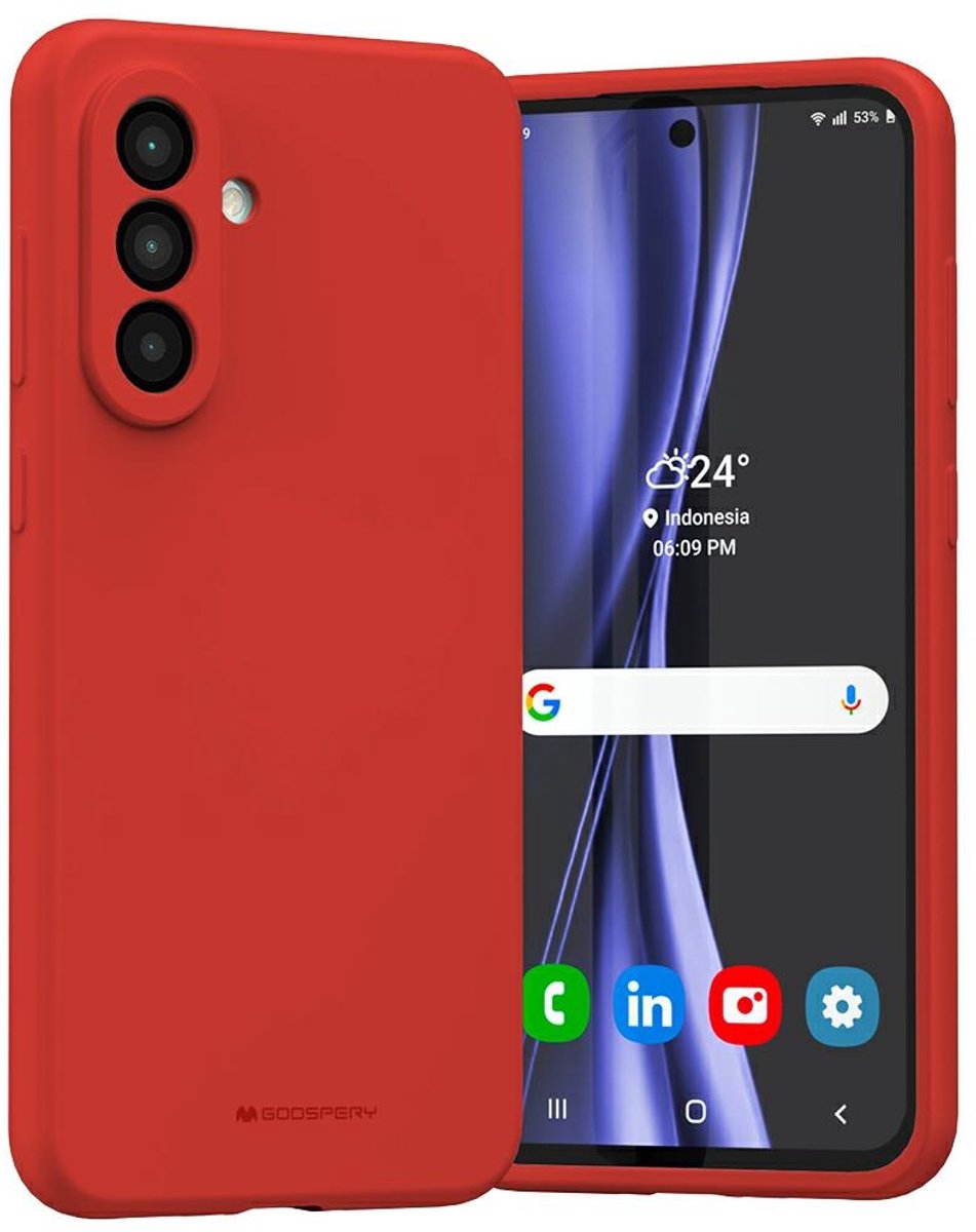 Mercury Siliconen Hoesje Voor Samsung Galaxy A36 Beschermhoes
