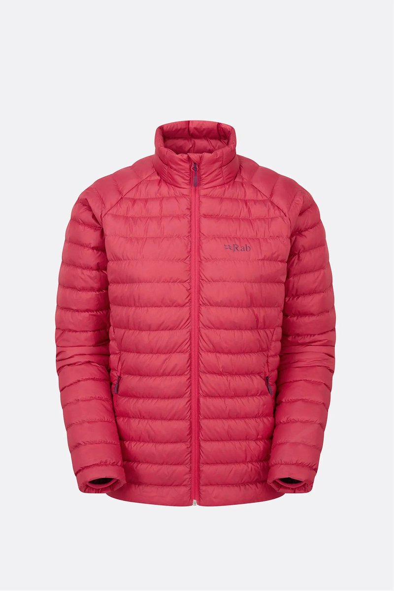 Rab Microlight Jacket Wmns QDB-17-gns slate Watermelon