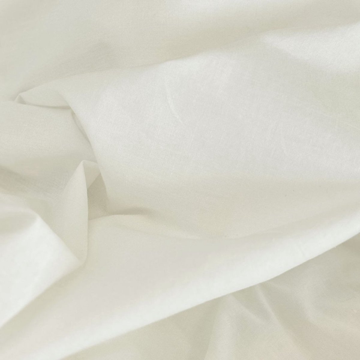 kayori Isis Hoeslaken Egyptisch Satijn - 90x200cm - Hotelkwaliteit 400TC - Matrasdikte 35 cm - Offwhite