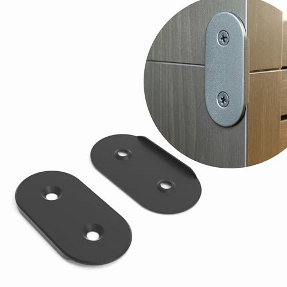 Connector voor Kallax planken - stabiele verbinding met hoogwaardig design, set van 2, verschillende kleuren