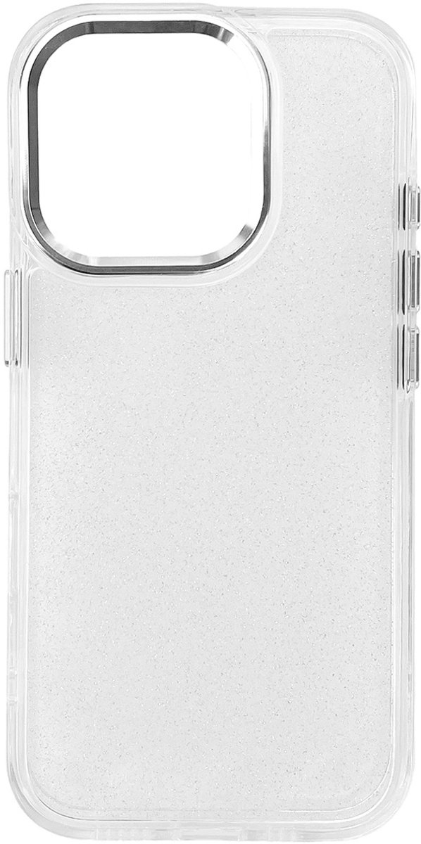 Hurtel Glitter Case Voor Iphone 16E Magsafe Transparant