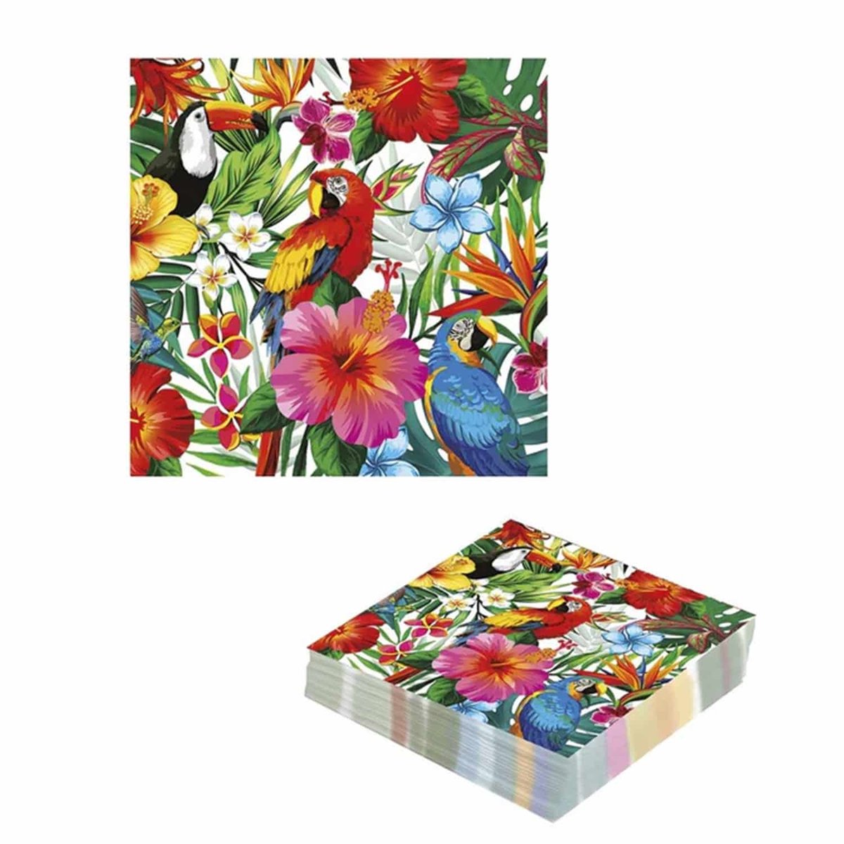 Fiestas Guirca - Servetten - tropical Hawaii - 20 stuks